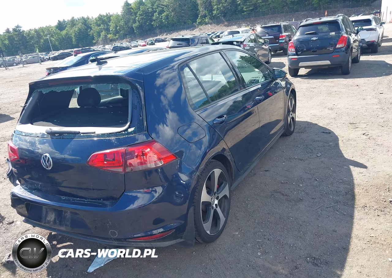 2017 Volkswagen Golf Gti Se 4-Door VIN:3VW547AUXHM004292 - 4