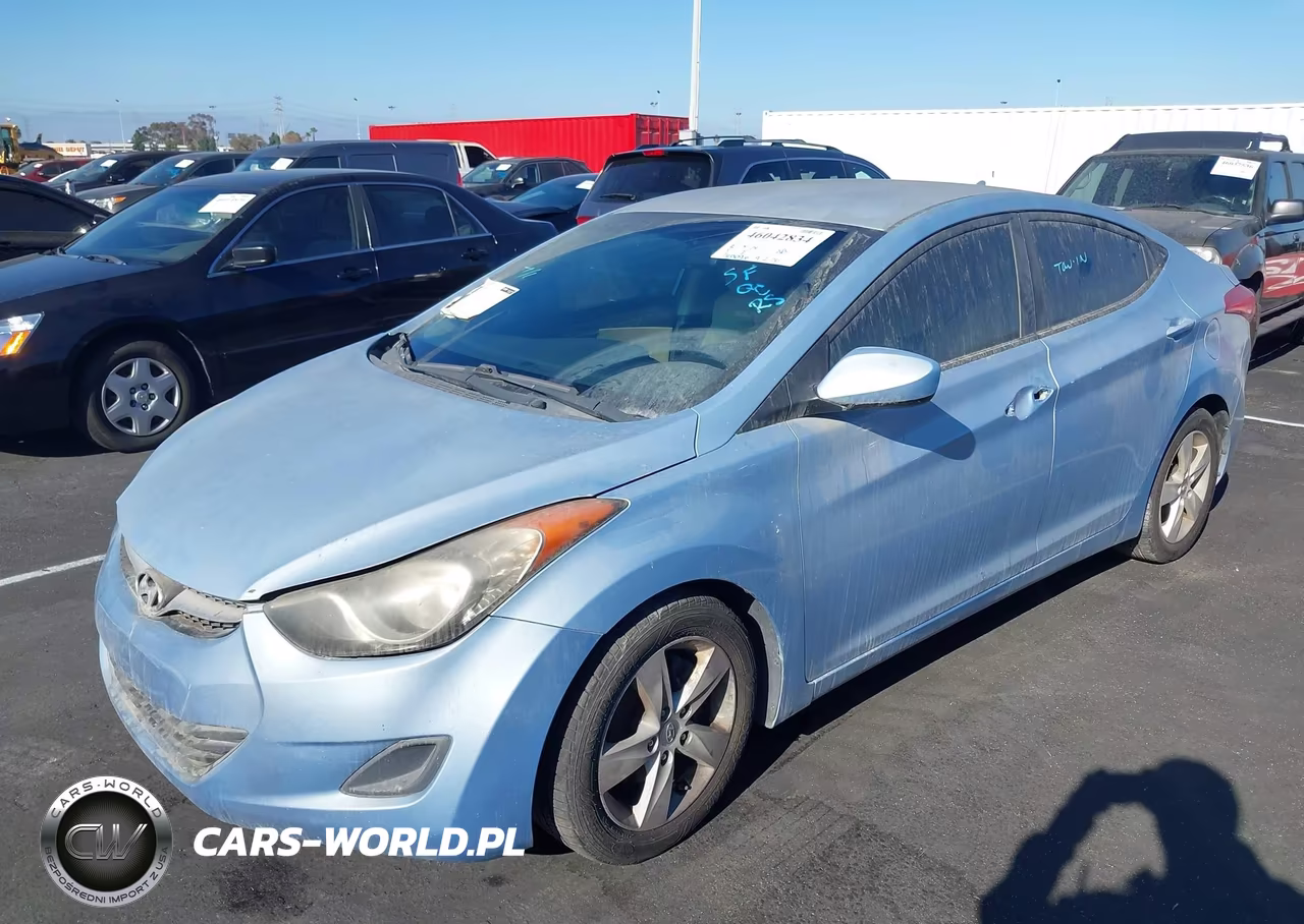 2011 Hyundai Elantra Gls (Ulsan Plant) VIN:KMHDH4AE3BU138750 - 2
