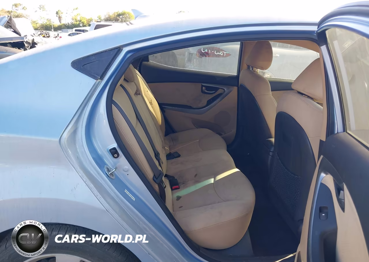 2011 Hyundai Elantra Gls (Ulsan Plant) VIN:KMHDH4AE3BU138750 - 8