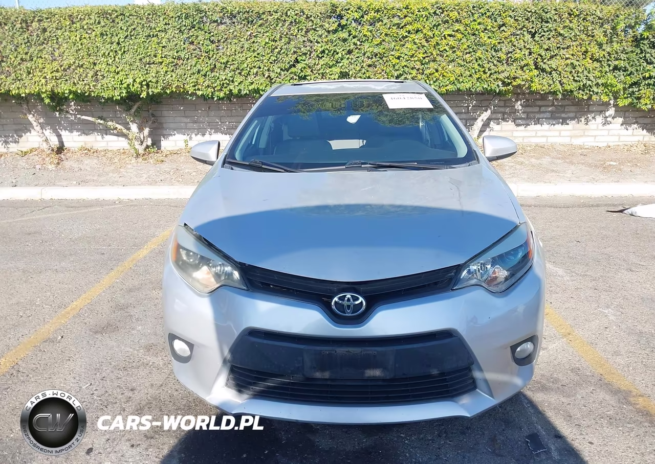 2014 Toyota Corolla Le Plus VIN:5YFBURHE7EP051655 - 16