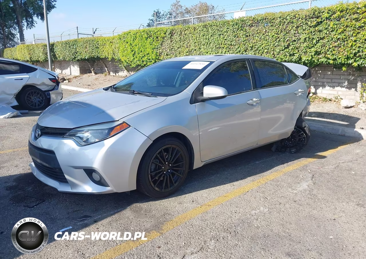 2014 Toyota Corolla Le Plus VIN:5YFBURHE7EP051655 - 2