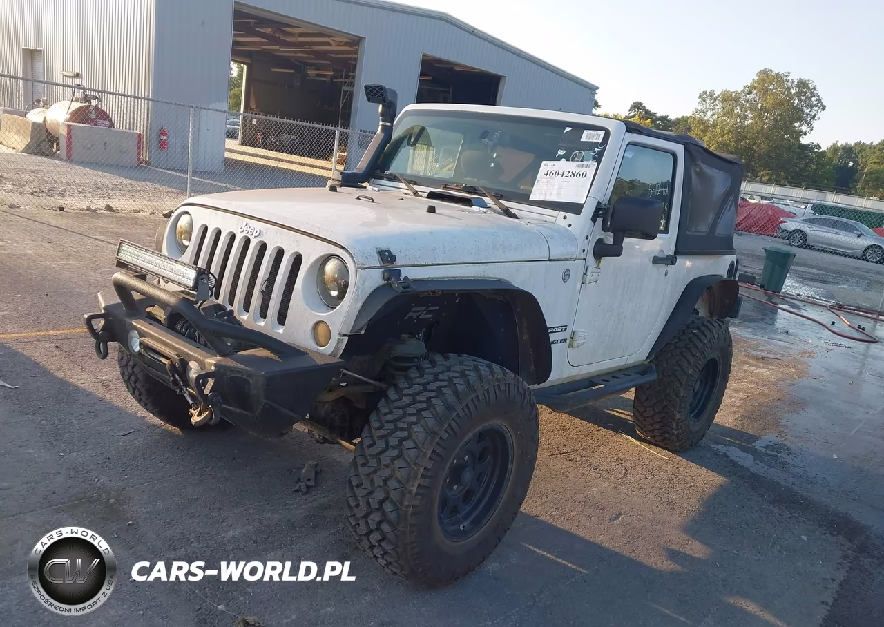 2012 Jeep Wrangler Sport VIN:1C4AJWAG9CL101217 - 2