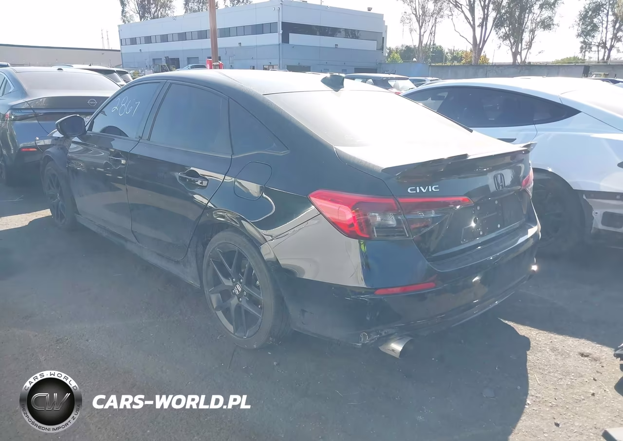 2022 Honda Civic Si Sedan VIN:2HGFE1E57NH474960 - 3