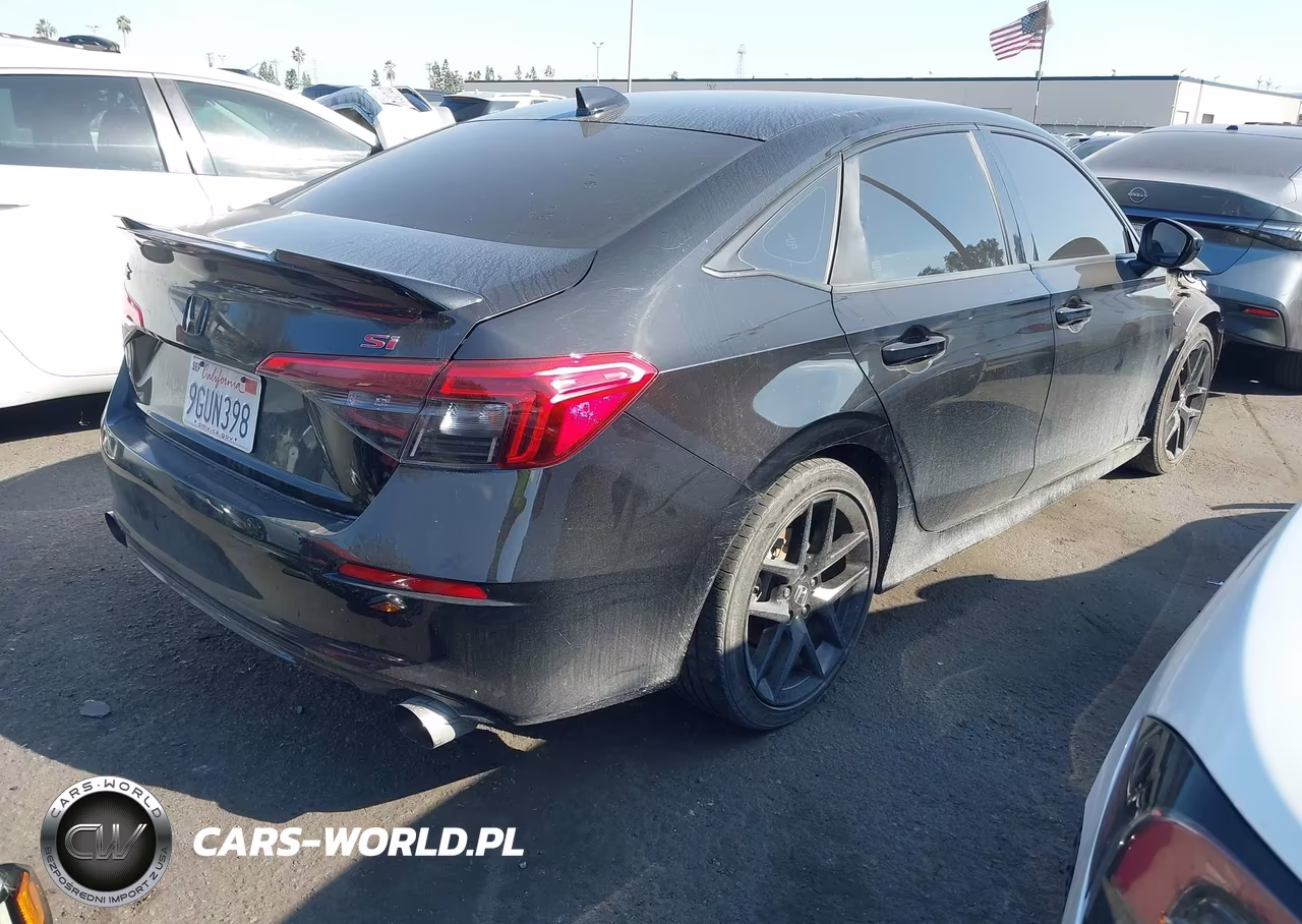 2022 Honda Civic Si Sedan VIN:2HGFE1E57NH474960 - 4