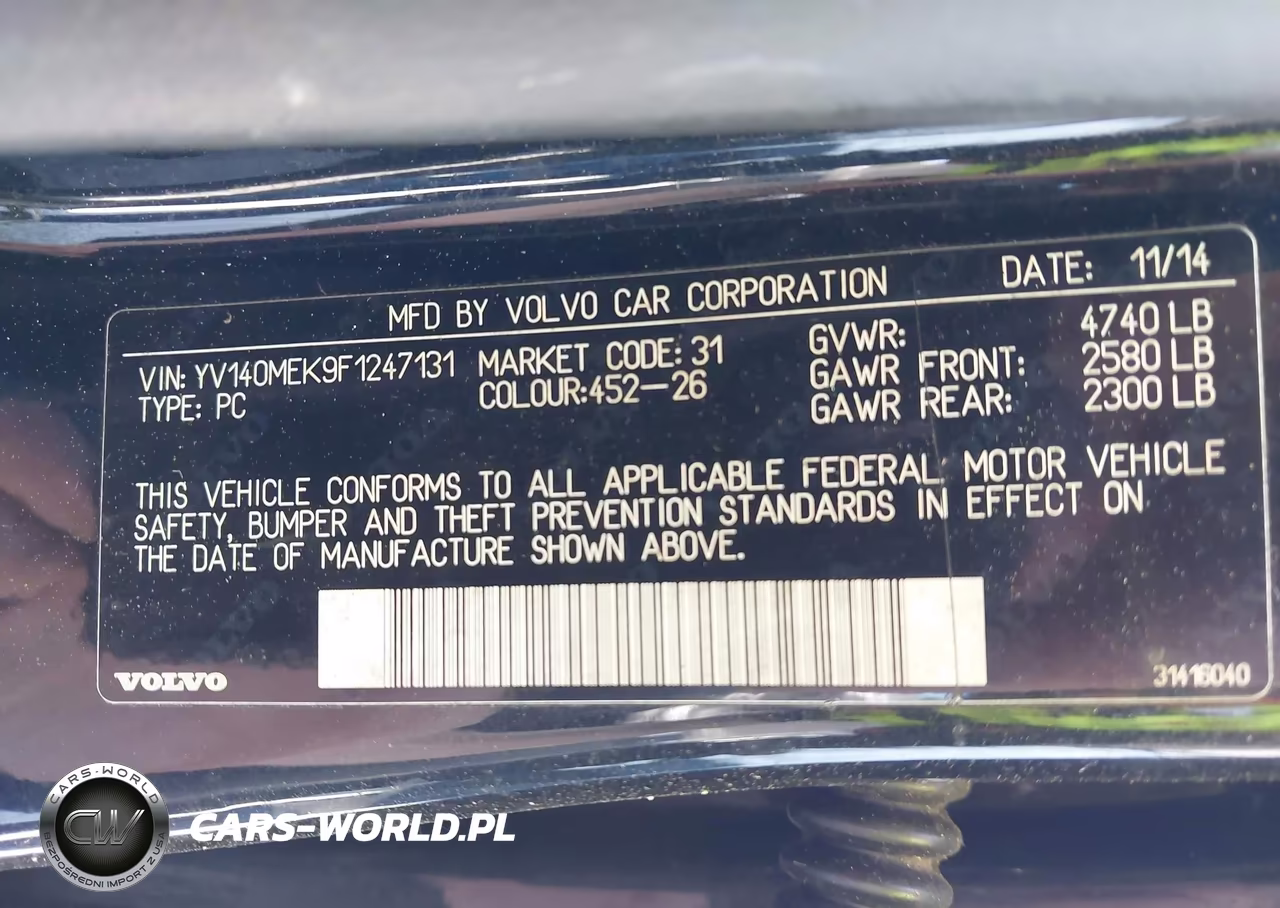2015 Volvo V60 T5 Premier VIN:YV140MEK9F1247131 - 9
