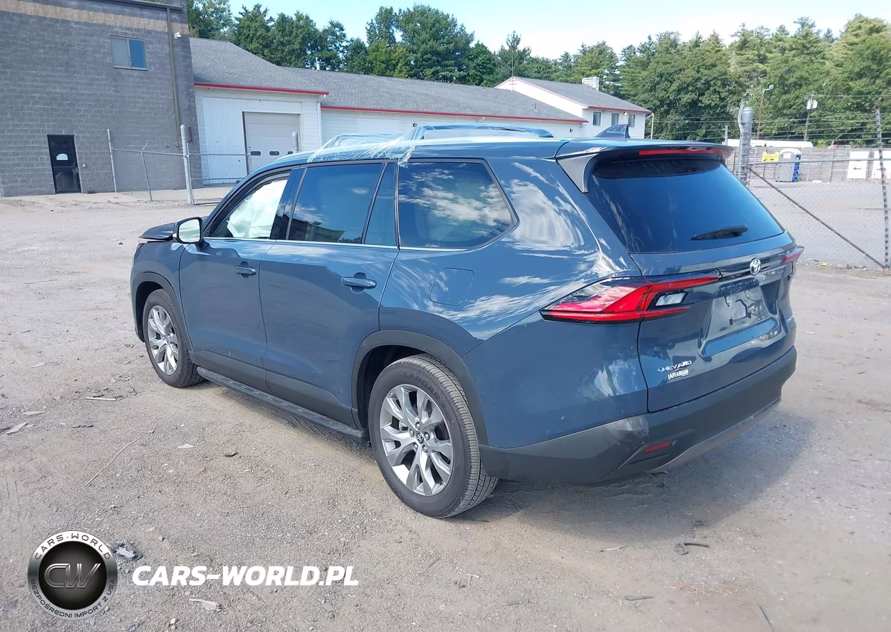2026 Toyota Grand Highlander Hybrid Limited VIN:5TDACAB51TS110891 - 3