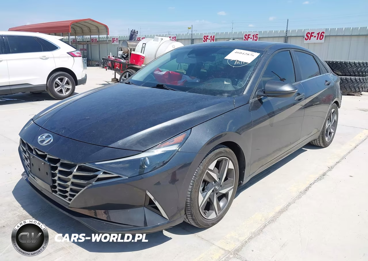 2021 Hyundai Elantra Sel VIN:5NPLN4AG1MH020395 - 2