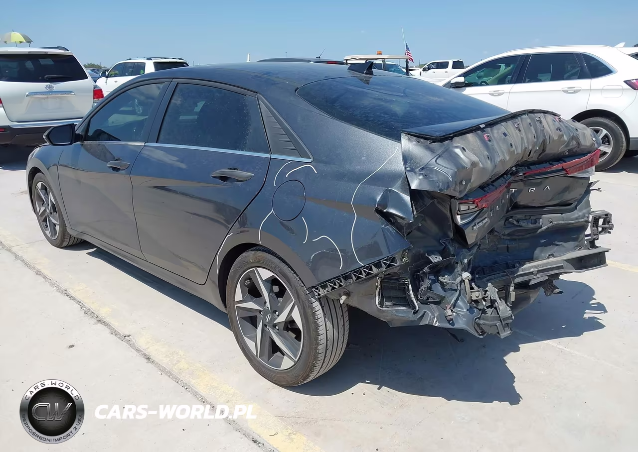 2021 Hyundai Elantra Sel VIN:5NPLN4AG1MH020395 - 3