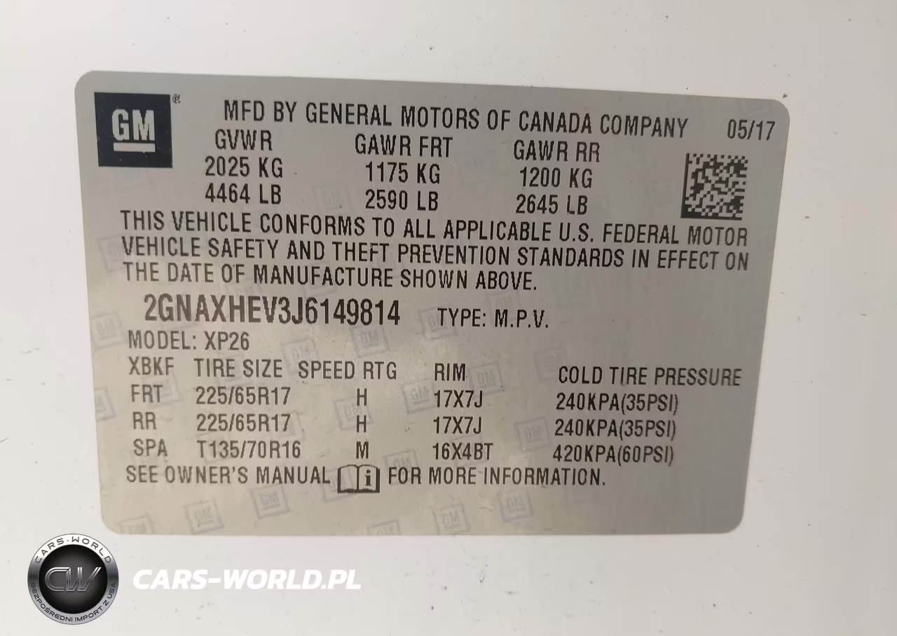 2018 Chevrolet Equinox Ls VIN:2GNAXHEV3J6149814 - 9