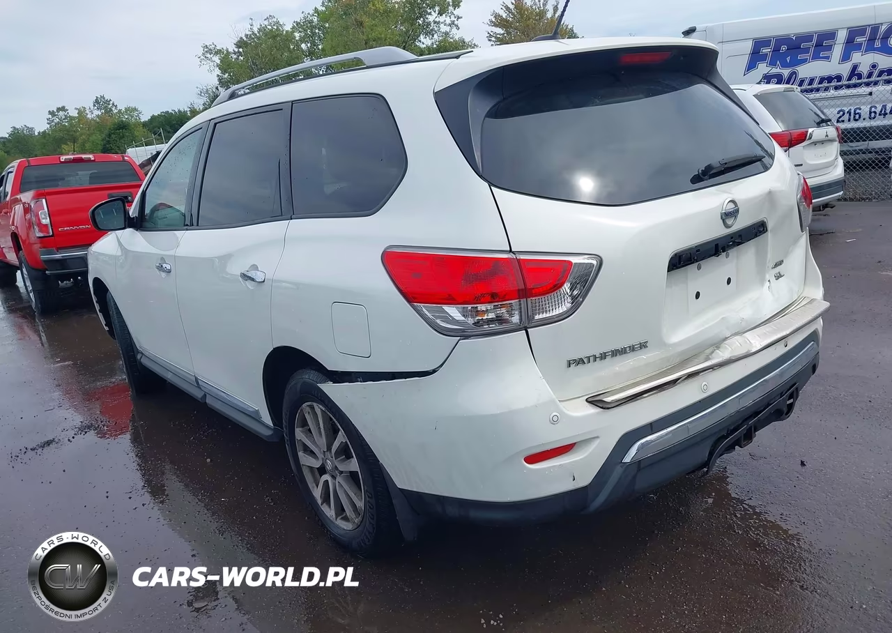 2014 Nissan Pathfinder Sl VIN:5N1AR2MM3EC722826 - 3