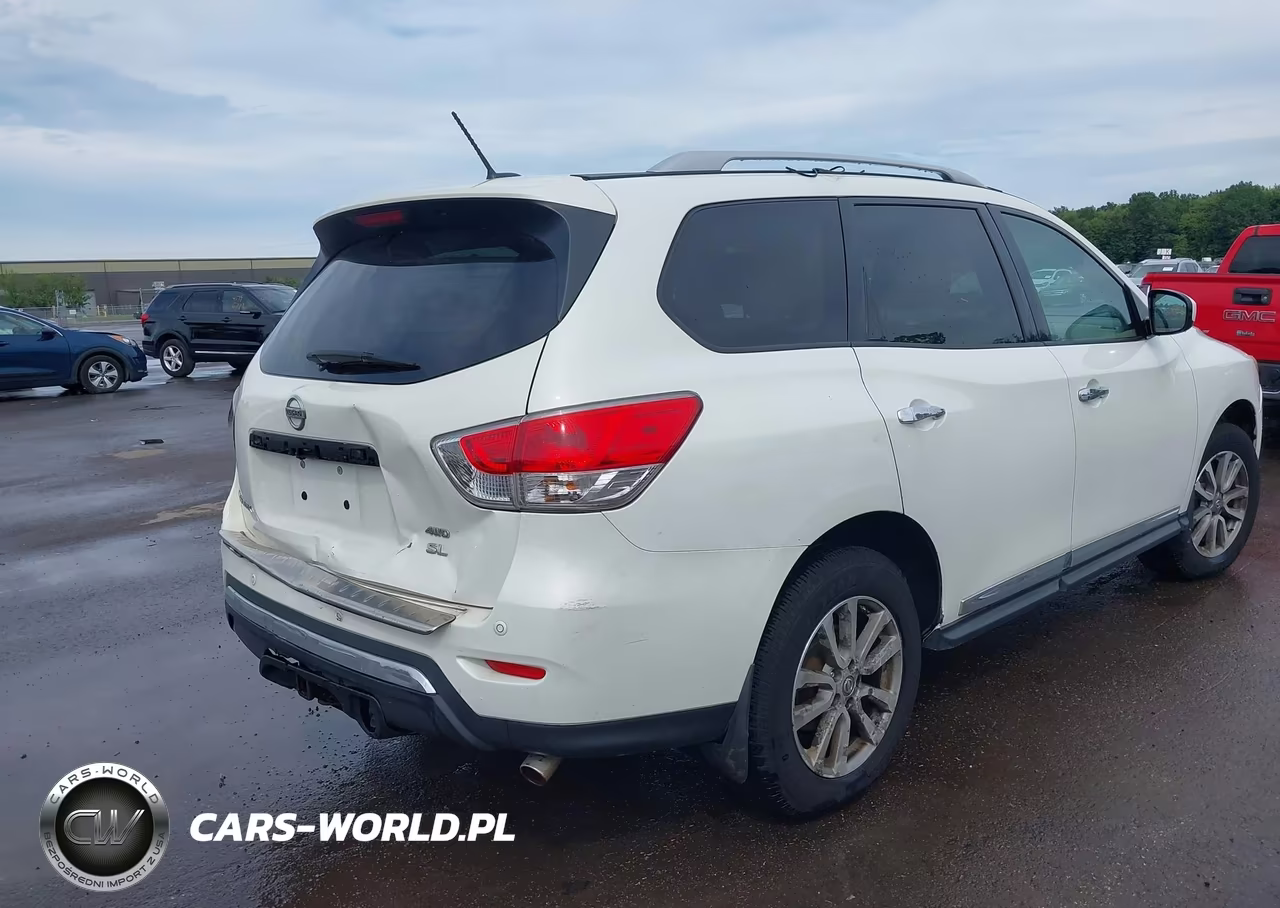 2014 Nissan Pathfinder Sl VIN:5N1AR2MM3EC722826 - 4