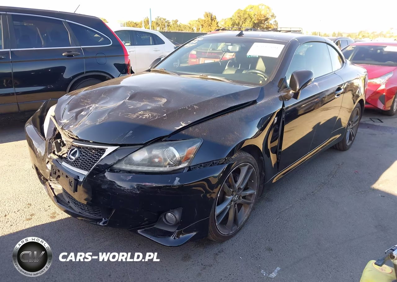 2013 Lexus Is 250C VIN:JTHFF2C26D2527762 - 2