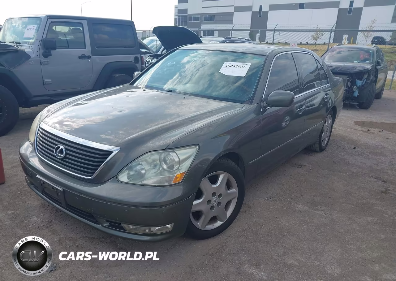 2005 Lexus Ls 430 VIN:JTHBN36F455020039 - 2