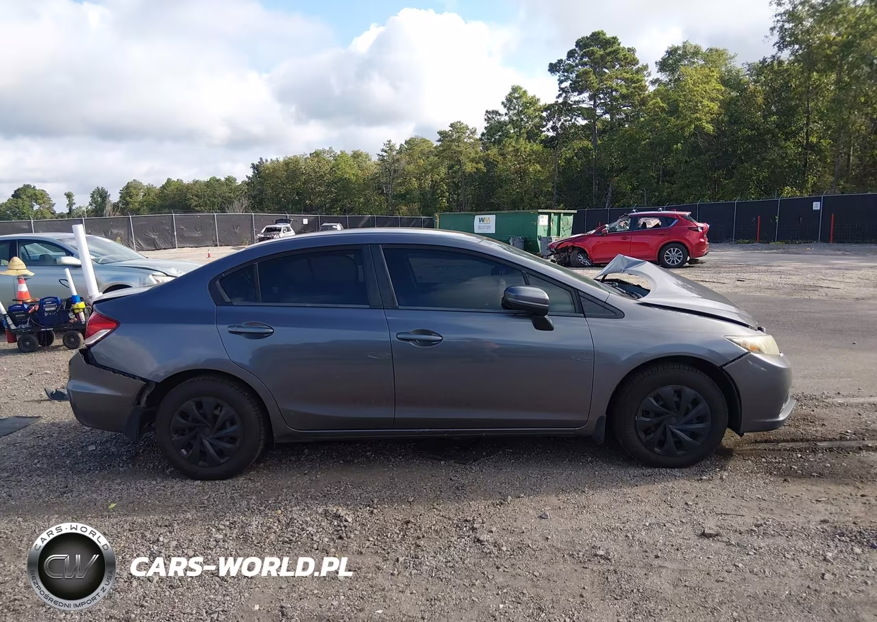 2015 Honda Civic Lx VIN:2HGFB2F57FH539627 - 13