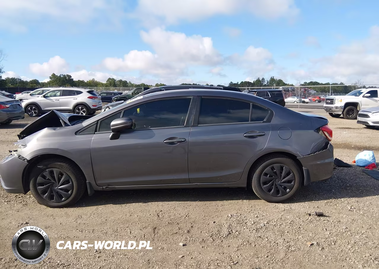 2015 Honda Civic Lx VIN:2HGFB2F57FH539627 - 14