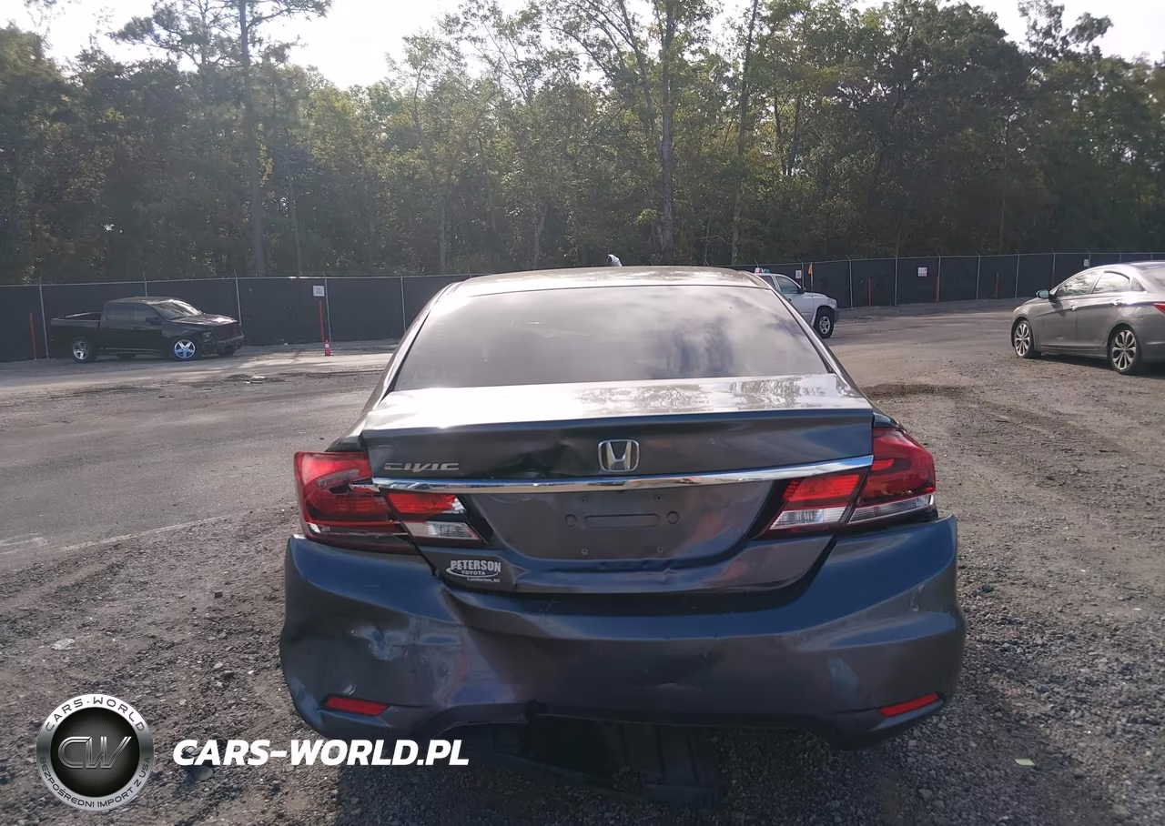 2015 Honda Civic Lx VIN:2HGFB2F57FH539627 - 16
