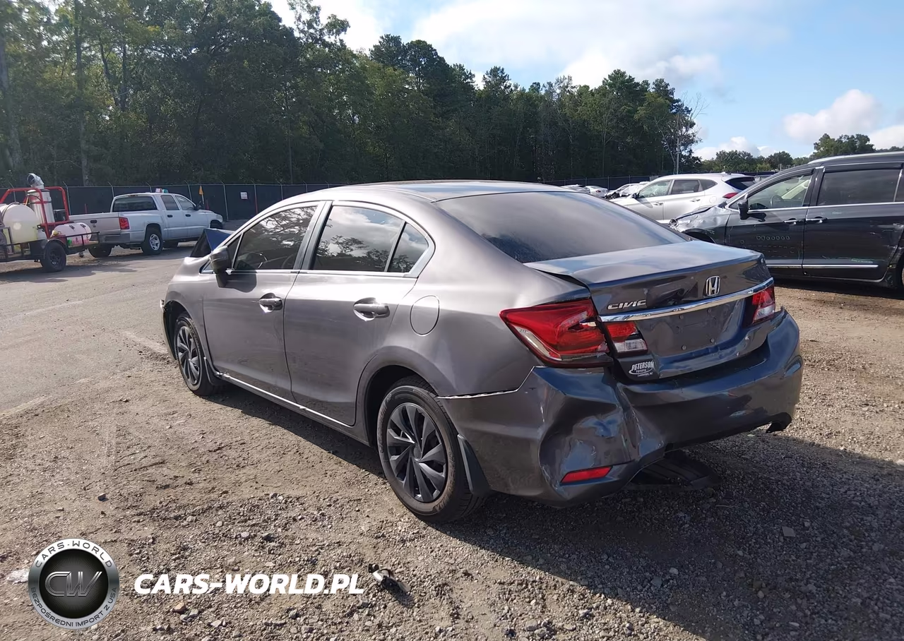 2015 Honda Civic Lx VIN:2HGFB2F57FH539627 - 3