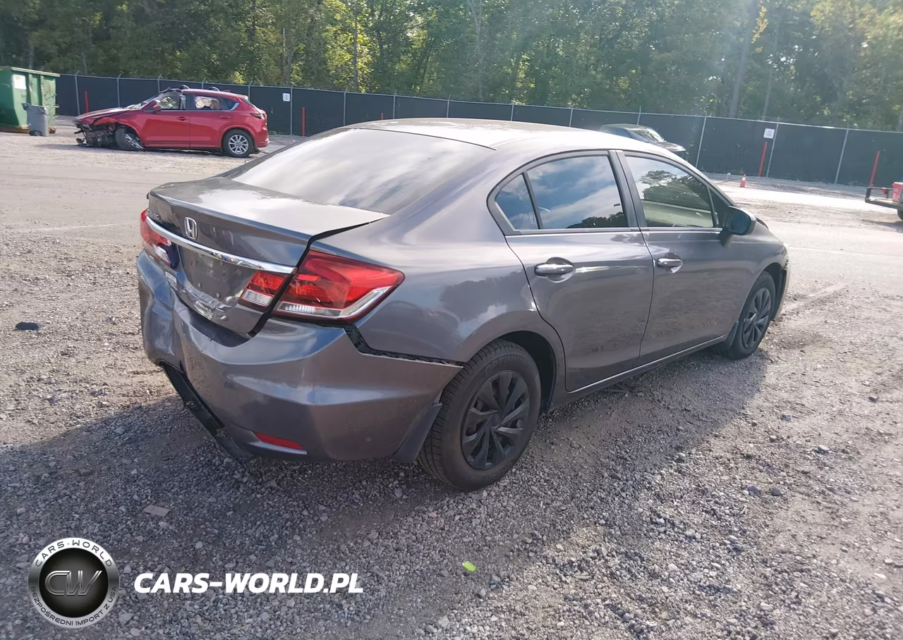 2015 Honda Civic Lx VIN:2HGFB2F57FH539627 - 4