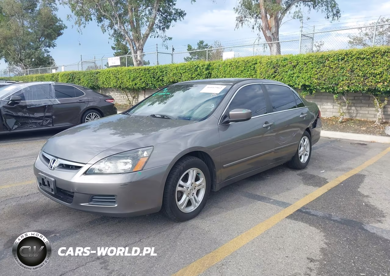 2007 Honda Accord 2.4 Ex VIN:1HGCM56747A200453 - 2