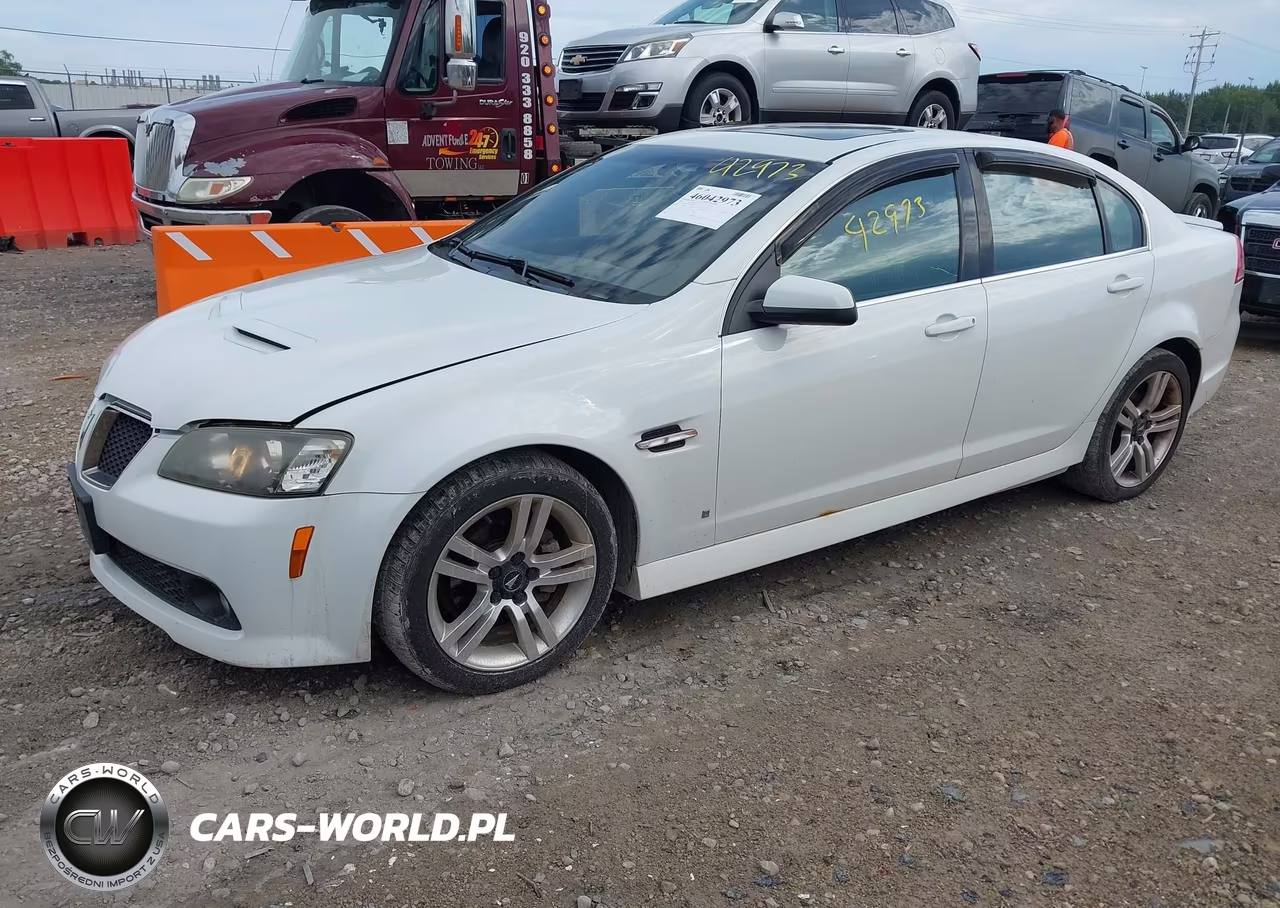 2009 Pontiac G8 VIN:6G2ER57759L224427 - 2