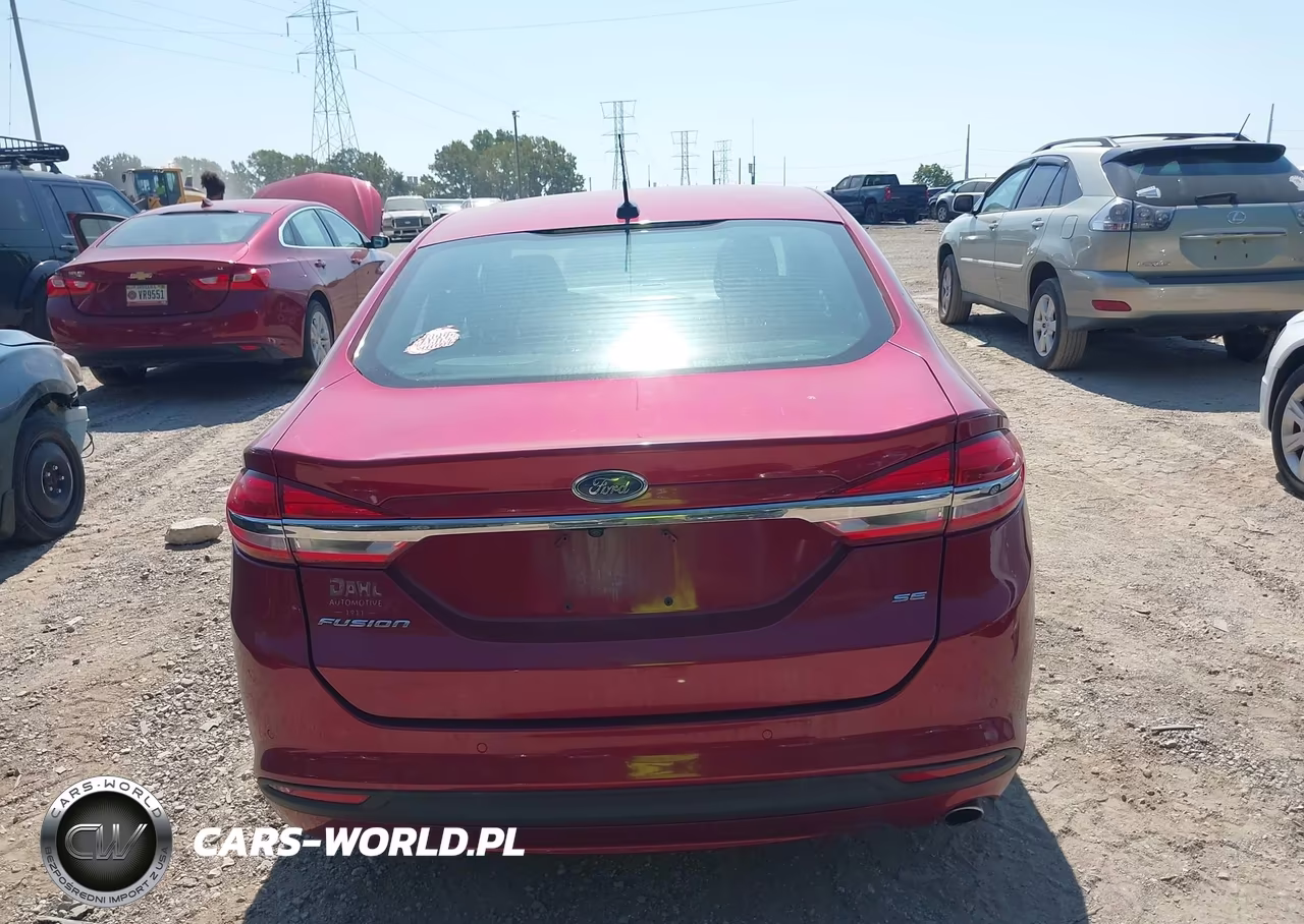 2017 Ford Fusion Se VIN:3FA6P0H76HR179718 - 16