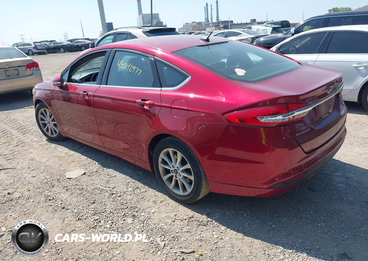 2017 Ford Fusion Se VIN:3FA6P0H76HR179718 - 3