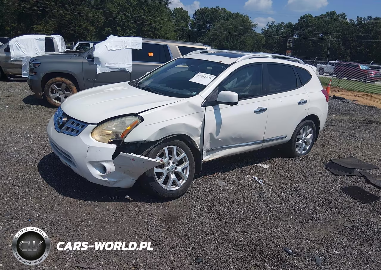 2012 Nissan Rogue Sv W-Sl Pkg VIN:JN8AS5MV8CW387453 - 2
