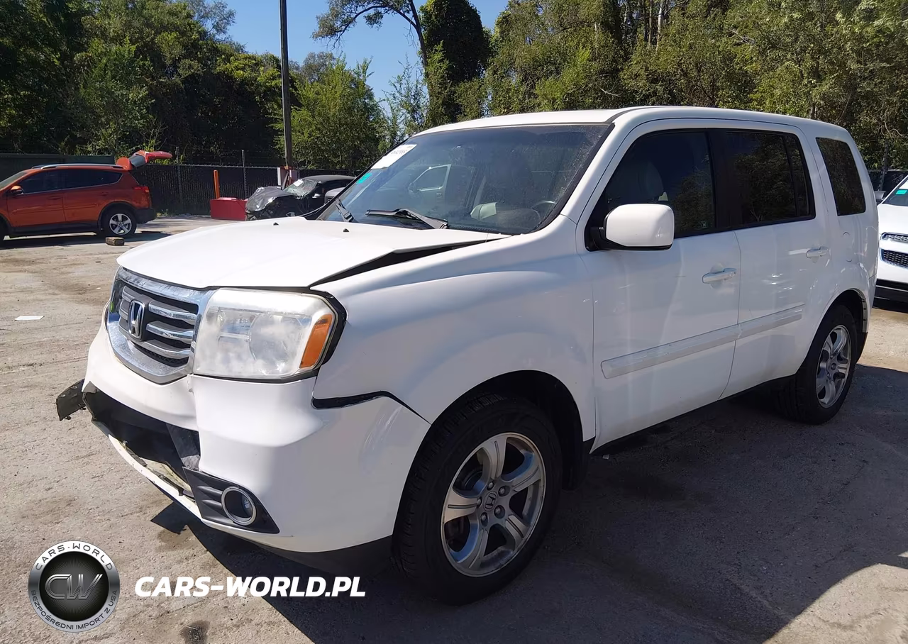 2012 Honda Pilot Ex-L VIN:5FNYF4H52CB058724 - 2