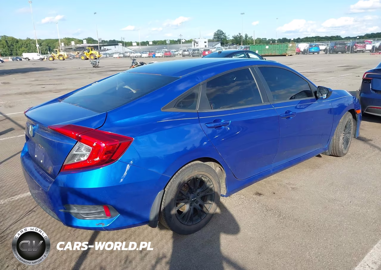 2017 Honda Civic Lx VIN:19XFC2F55HE047477 - 4