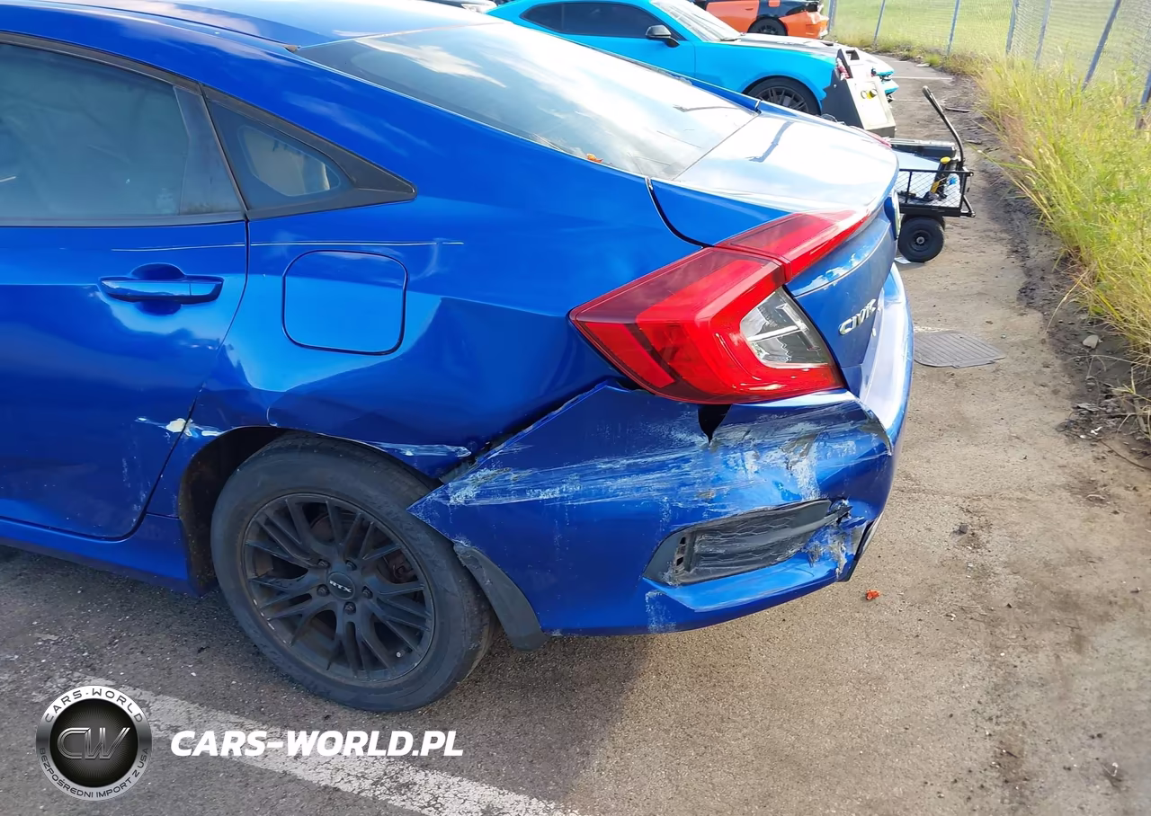 2017 Honda Civic Lx VIN:19XFC2F55HE047477 - 6