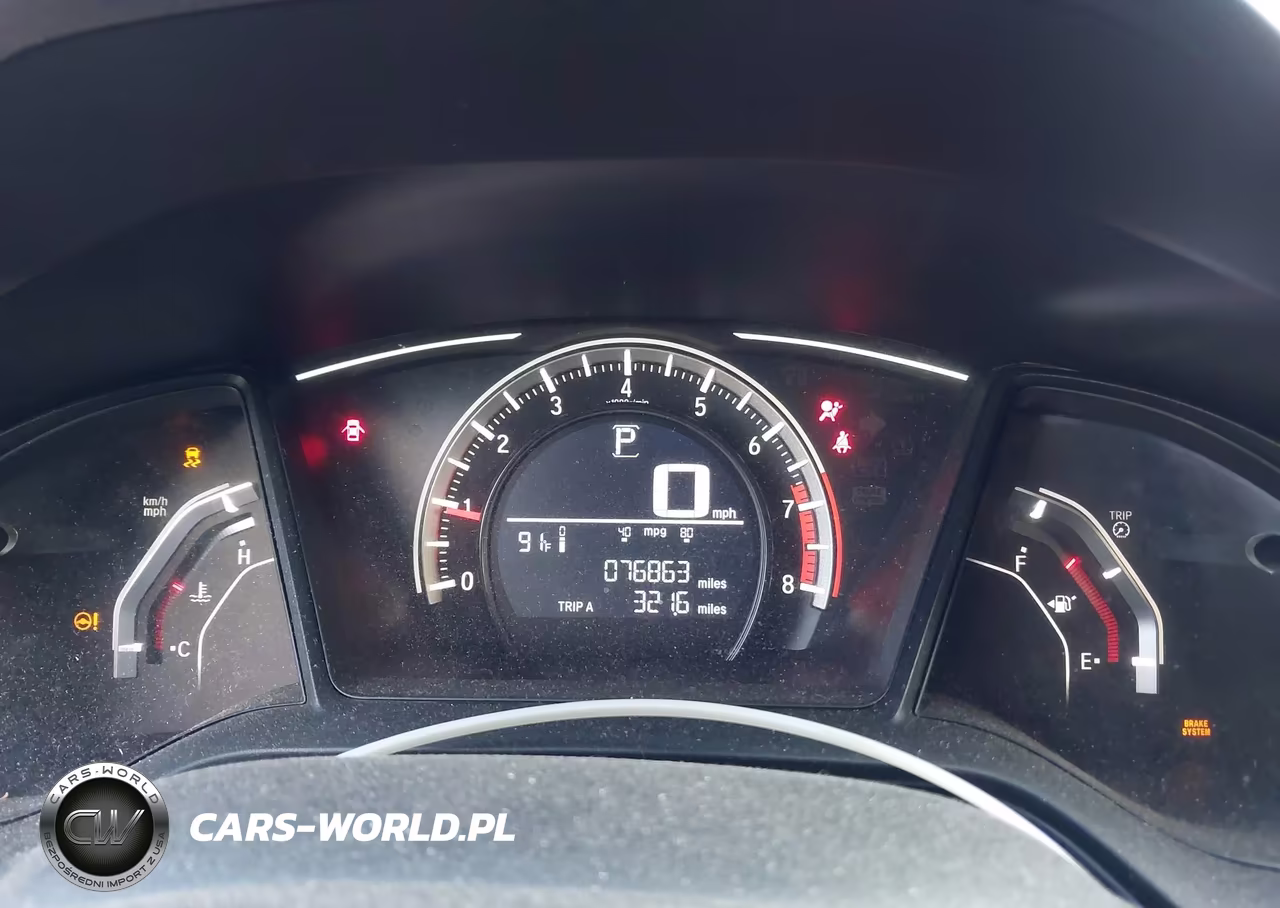 2017 Honda Civic Lx VIN:19XFC2F55HE047477 - 7