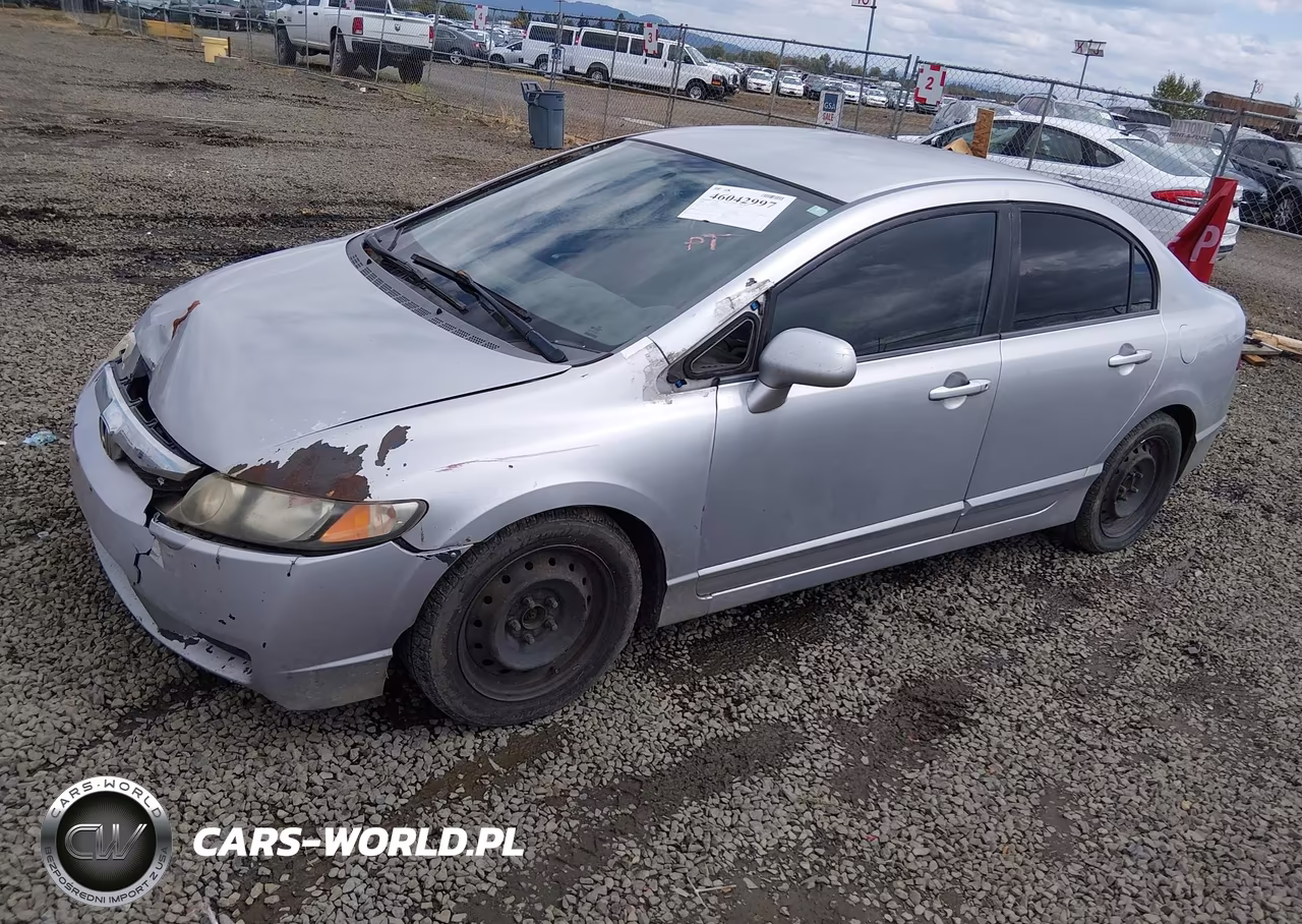 2009 Honda Civic Lx VIN:2HGFA16529H338705 - 2