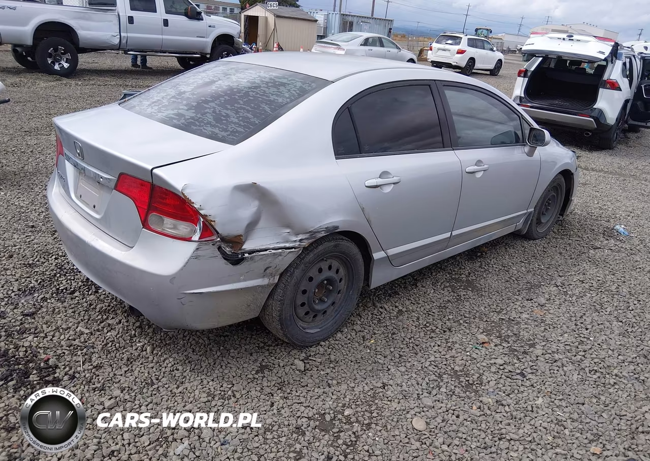 2009 Honda Civic Lx VIN:2HGFA16529H338705 - 4