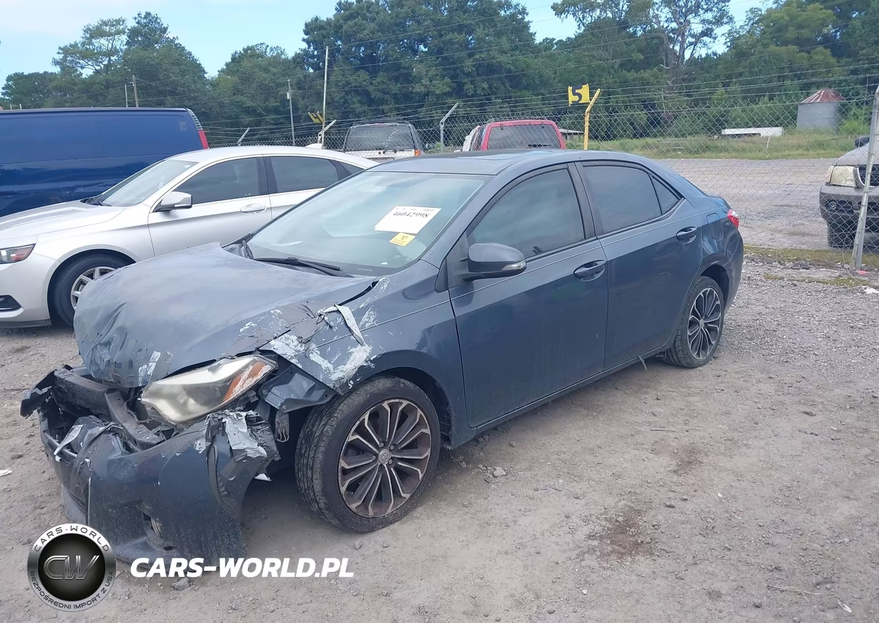 2014 Toyota Corolla S Plus VIN:2T1BURHEXEC192204 - 2