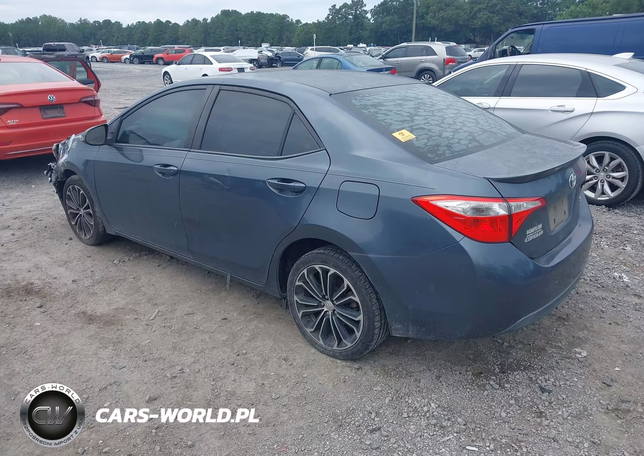 2014 Toyota Corolla S Plus VIN:2T1BURHEXEC192204 - 3