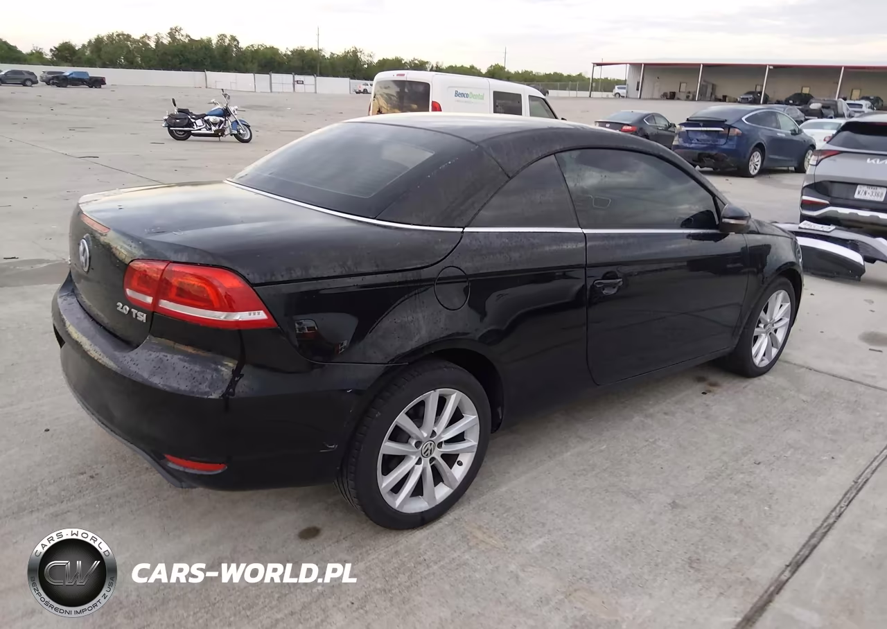2012 Volkswagen Eos Komfort VIN:WVWBW7AHXCV001832 - 4