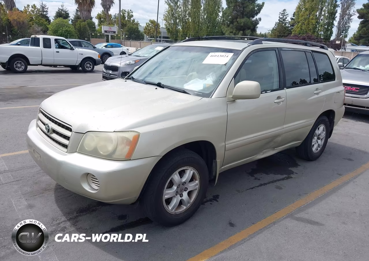 2003 Toyota Highlander V6 VIN:JTEGF21A330119404 - 2