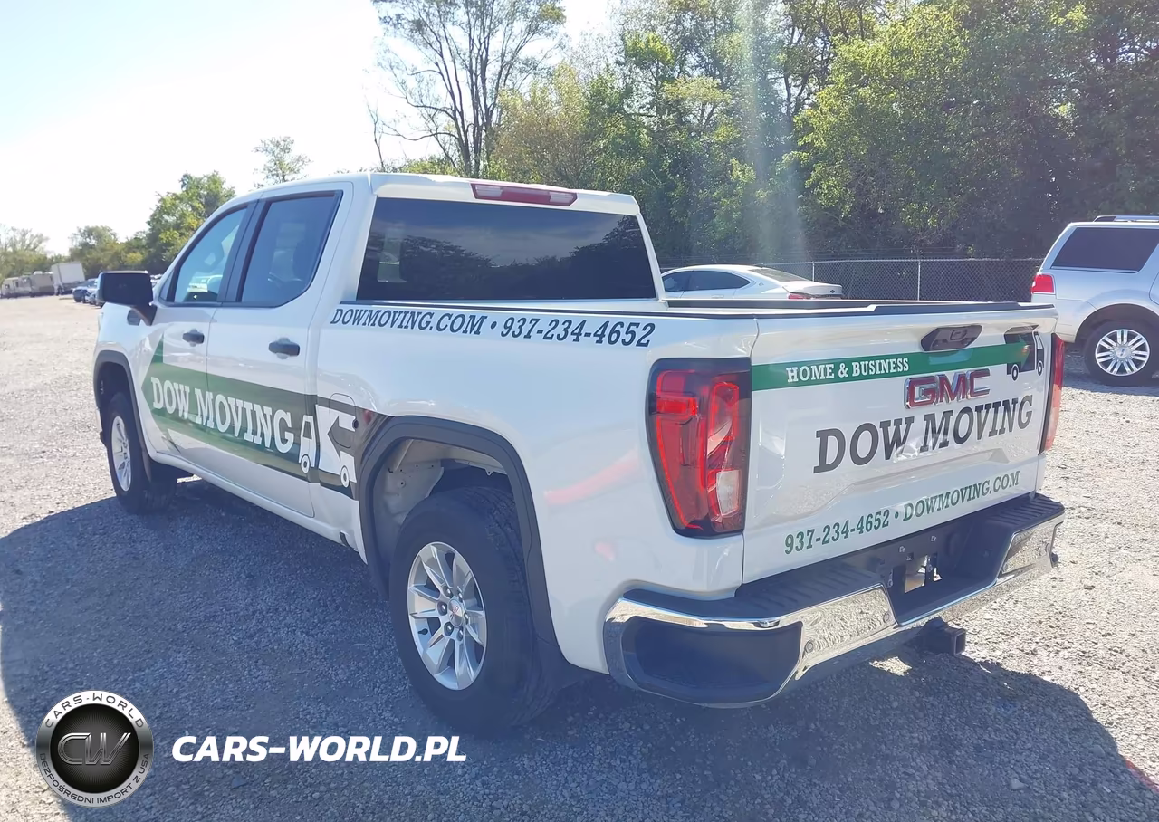 2024 GMC Sierra 1500 4Wd Short Box Pro VIN:3GTPUAEK2RG348426 - 3