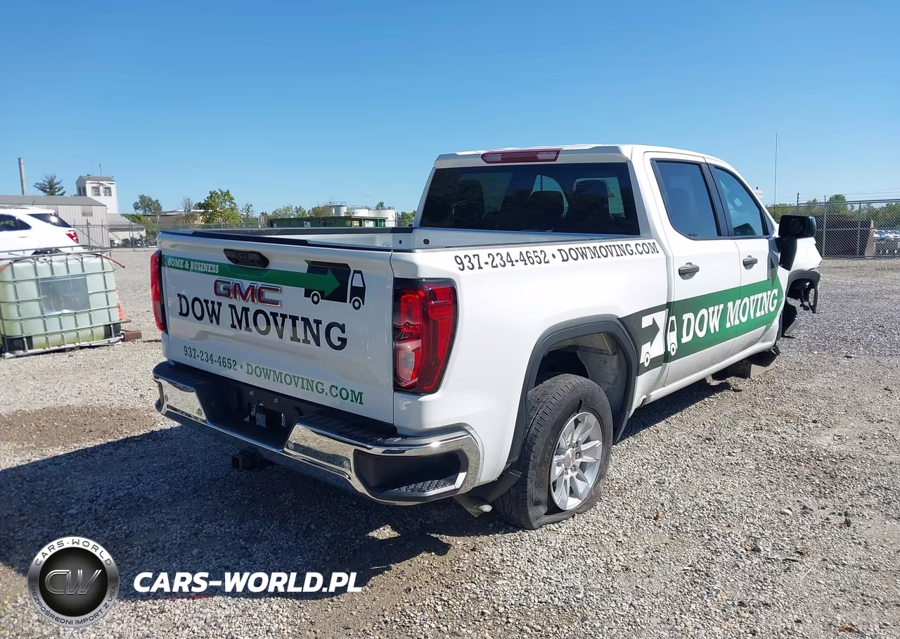2024 GMC Sierra 1500 4Wd Short Box Pro VIN:3GTPUAEK2RG348426 - 4
