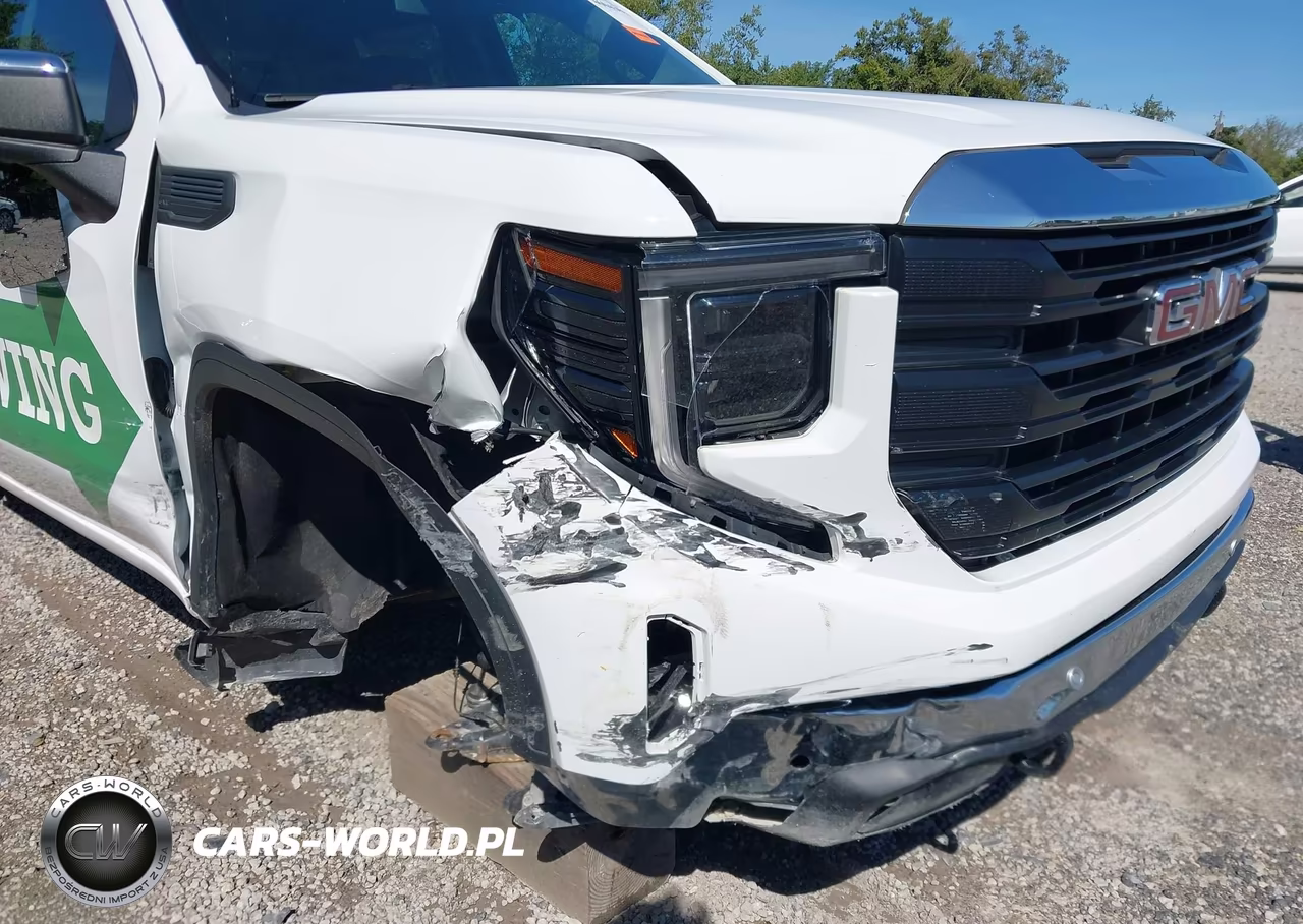 2024 GMC Sierra 1500 4Wd Short Box Pro VIN:3GTPUAEK2RG348426 - 6