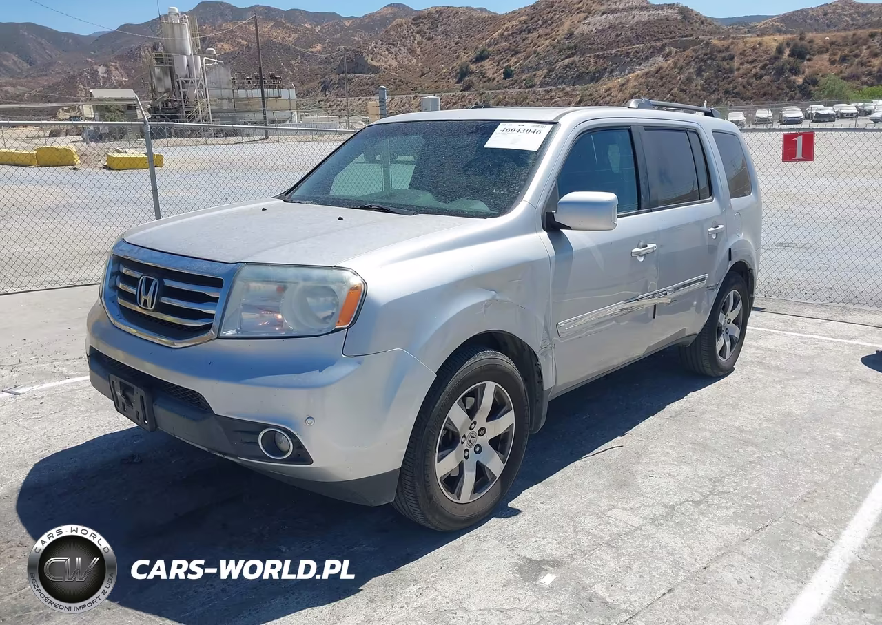 2015 Honda Pilot Touring VIN:5FNYF4H98FB043748 - 2