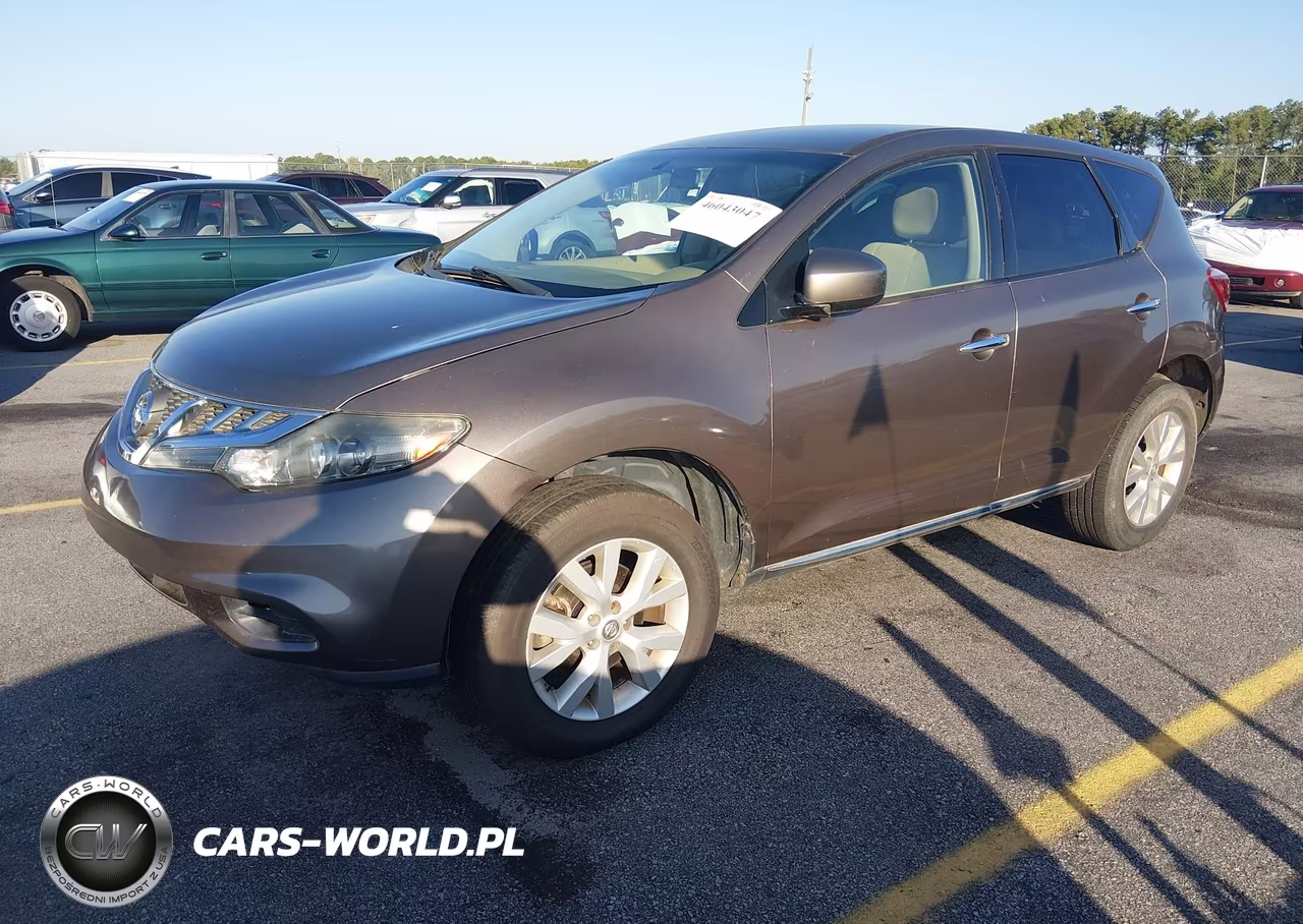 2011 Nissan Murano S VIN:JN8AZ1MU8BW059945 - 2