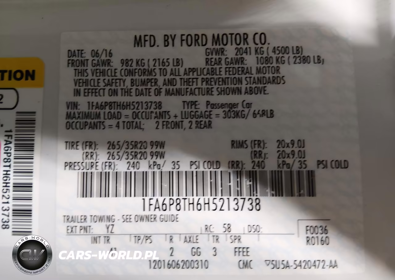 2017 Ford Mustang Ecoboost VIN:1FA6P8TH6H5213738 - 9