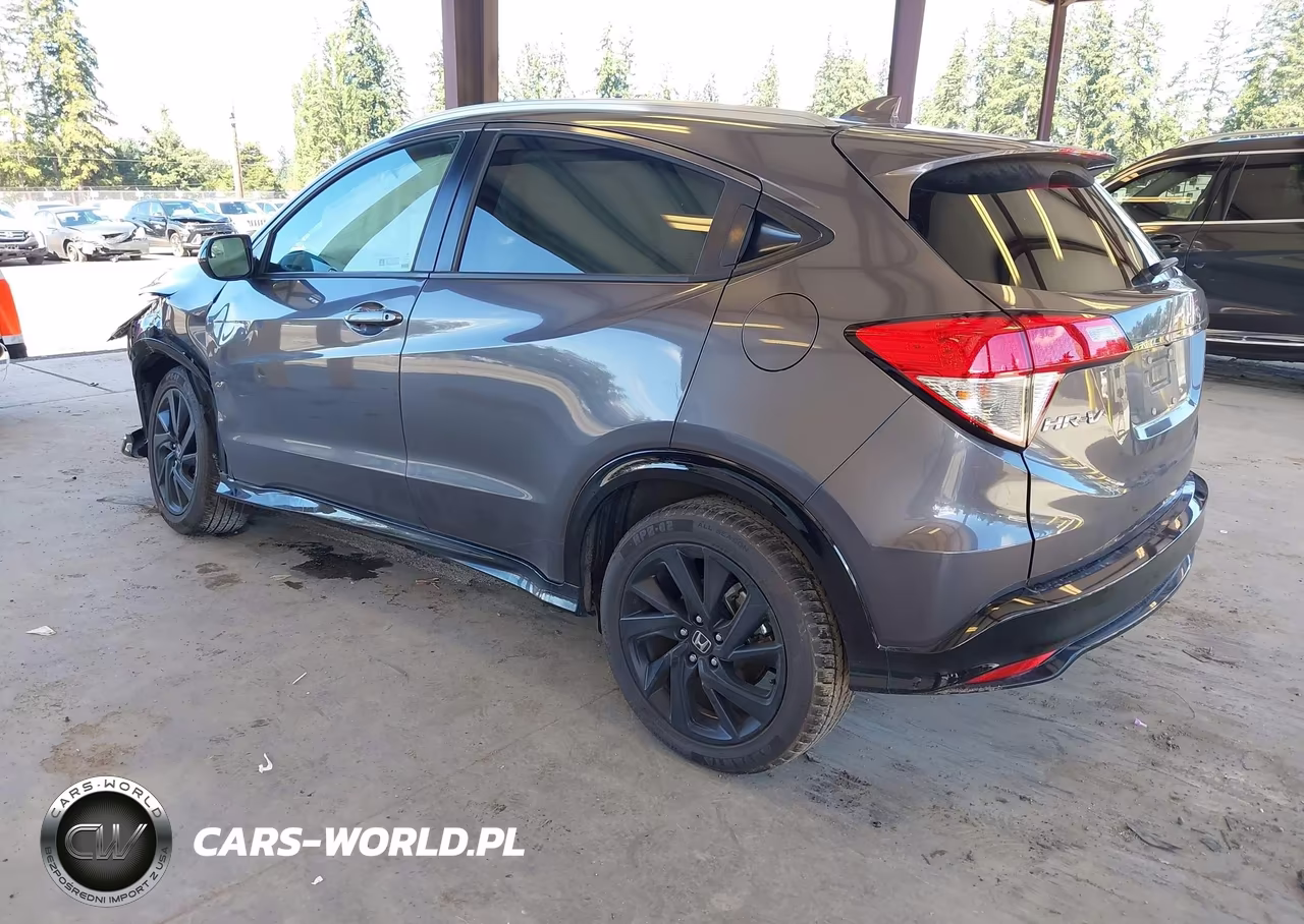 2021 Honda Hr-V 2Wd Sport VIN:3CZRU5H12MM709595 - 3