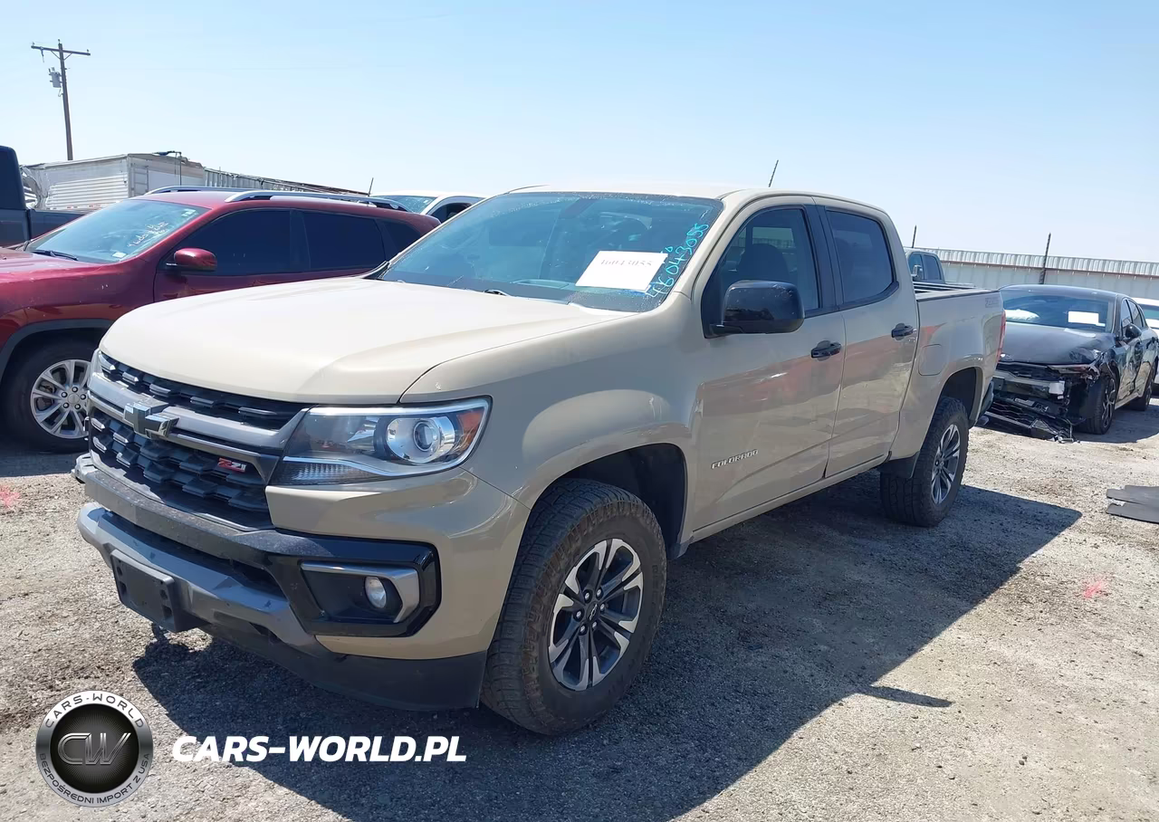 2022 Chevrolet Colorado 4Wd Short Box Z71 VIN:1GCGTDEN7N1179348 - 2