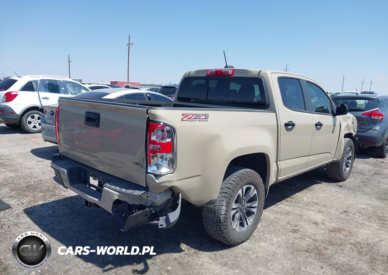 2022 Chevrolet Colorado 4Wd Short Box Z71 VIN:1GCGTDEN7N1179348 - 4