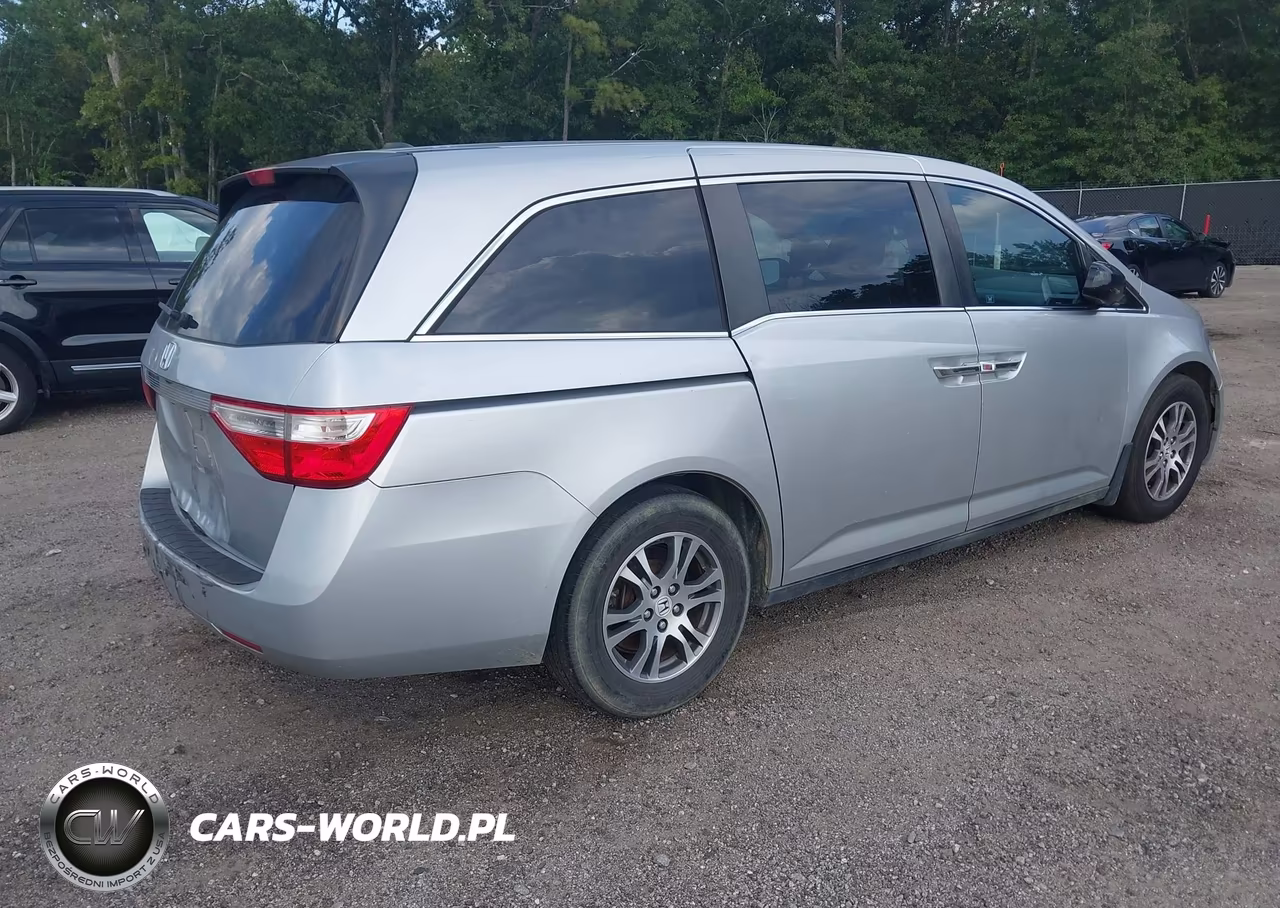 2012 Honda Odyssey Ex-L VIN:5FNRL5H68CB069089 - 4