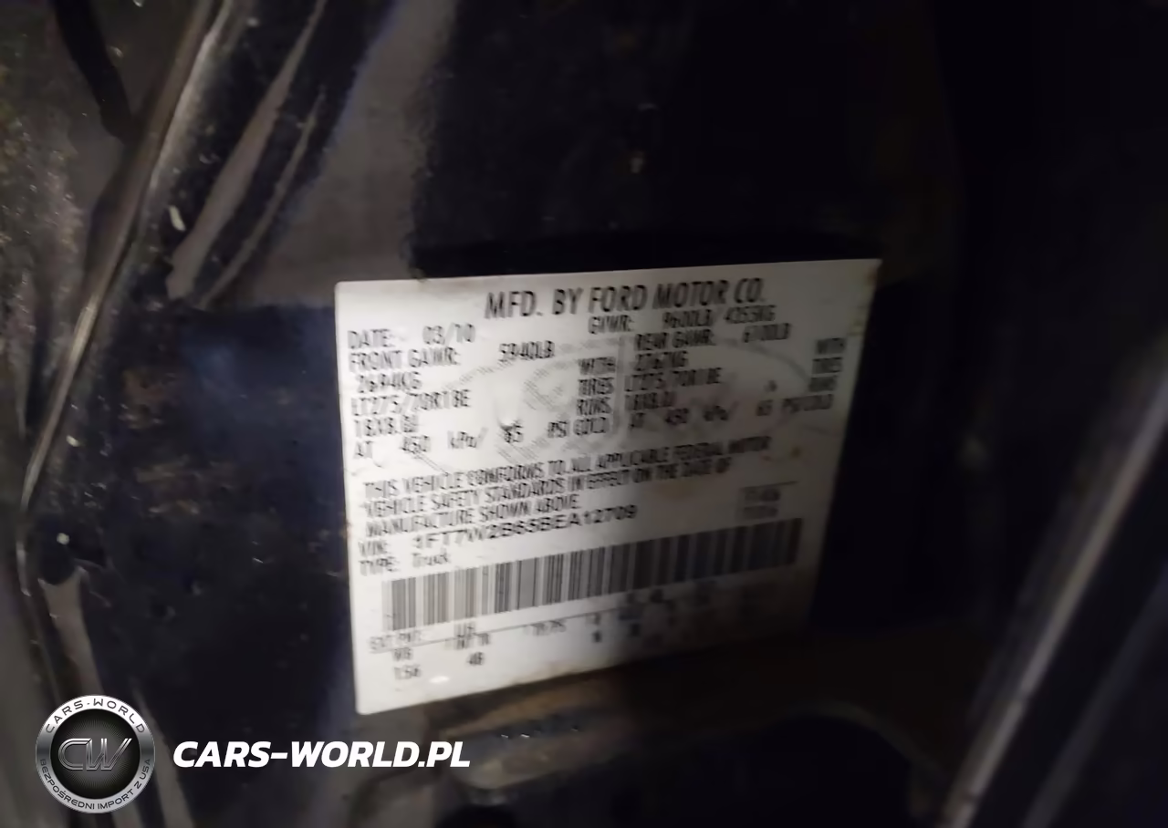 2011 Ford F-250 Lariat VIN:1FT7W2B65BEA12709 - 9