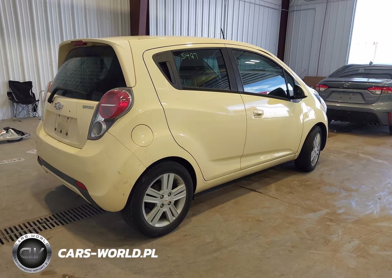 2013 Chevrolet Spark Ls Auto VIN:KL8CB6S94DC539580 - 4