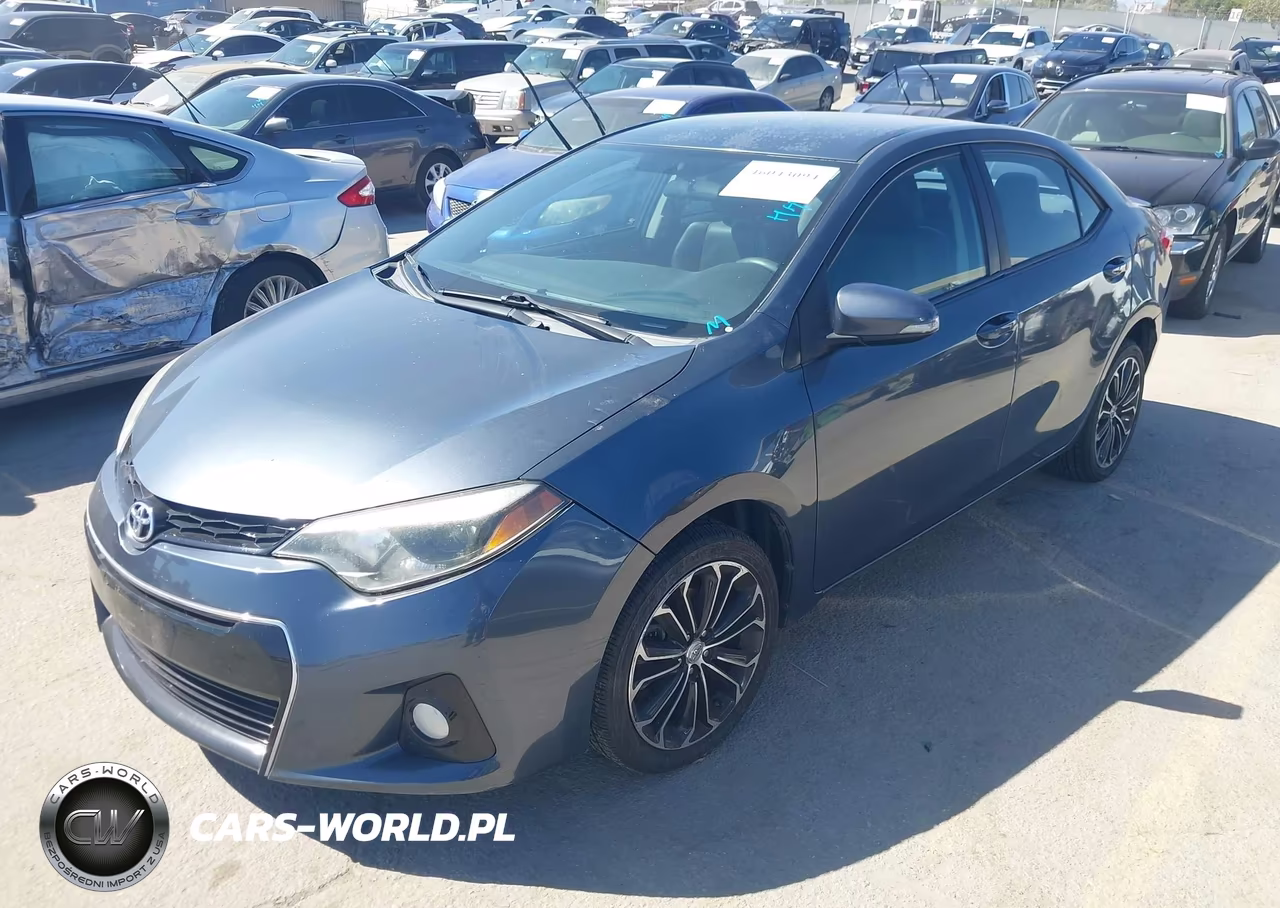 2016 Toyota Corolla S Plus VIN:5YFBURHEXGP566197 - 2